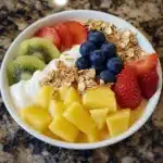 Smoothie Bowl with Fresh Fruits