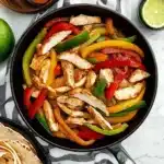 Chicken Fajitas with Peppers and Onions