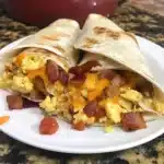 Classic American Breakfast Burrito
