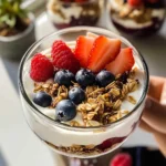 Greek Yogurt Parfait with Granola and Honey Recipe