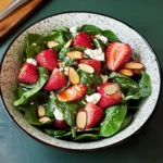 Fresh Spinach and Strawberry Salad | Easy Summer Recipe