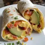 Breakfast Burrito with Bacon & Avocado