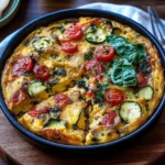 Easy Breakfast Frittata with Vegetables