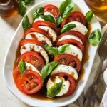 Caprese Salad with Fresh Mozzarella