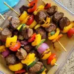 Beef and Vegetable Skewers