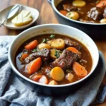 Beef Stew with Carrots and Potatoes