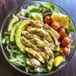 Fresh Chicken and Avocado Salad Recipe in 15 Minutes