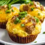 Easy Homemade Sausage and Egg Muffins | Breakfast Recipe