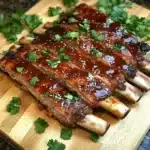 Melt-in-Your-Mouth Slow Cooker Honey Garlic Ribs