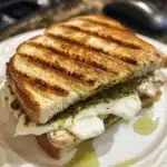 10-Minute Cheesy Pesto Chicken Panini Perfection Recipe