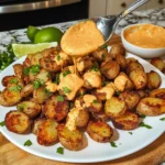 The Ultimate Guide to Making Crispy Air Fryer Bang Bang Potatoes with Spicy Mayo Drizzle