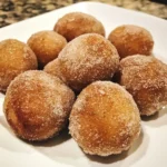 Warm & Fluffy Cinnamon Sugar Doughnut Holes Recipe