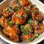 Honey Sriracha Sticky Chicken Bites Recipe