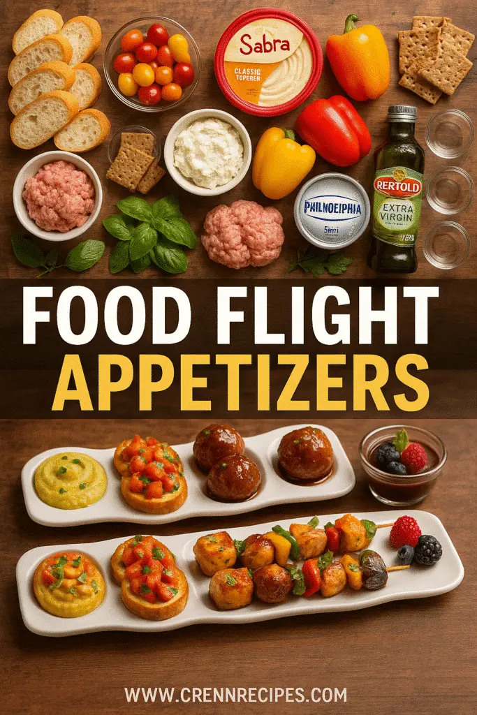 Food Flight Appetizers: 5 Game-Changing Party Platter Ideas
