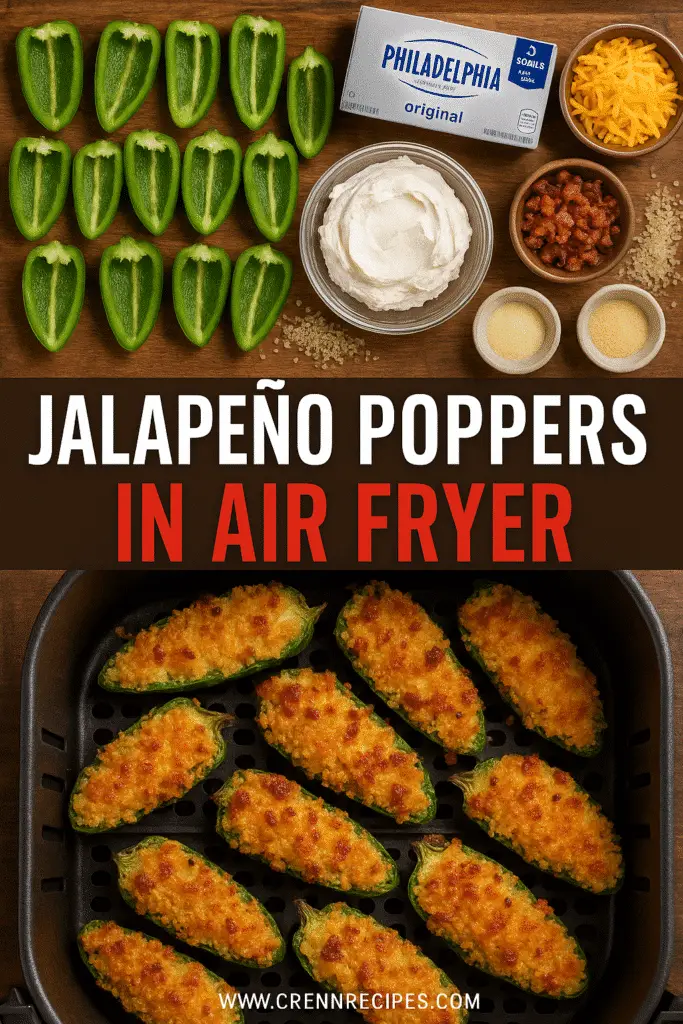 Jalapeño Poppers in Air Fryer: Crispy & Irresistible in 12 Minutes