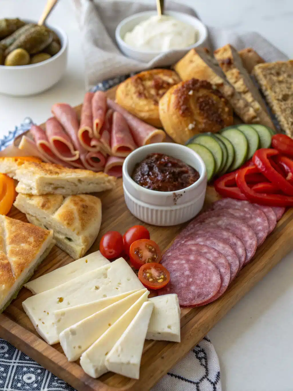 Balkan Breakfast Board ingredients