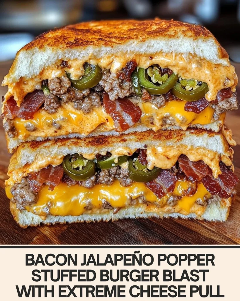 Bacon Jalapeño Popper Stuffed Burger Blast Ultimate Guide
