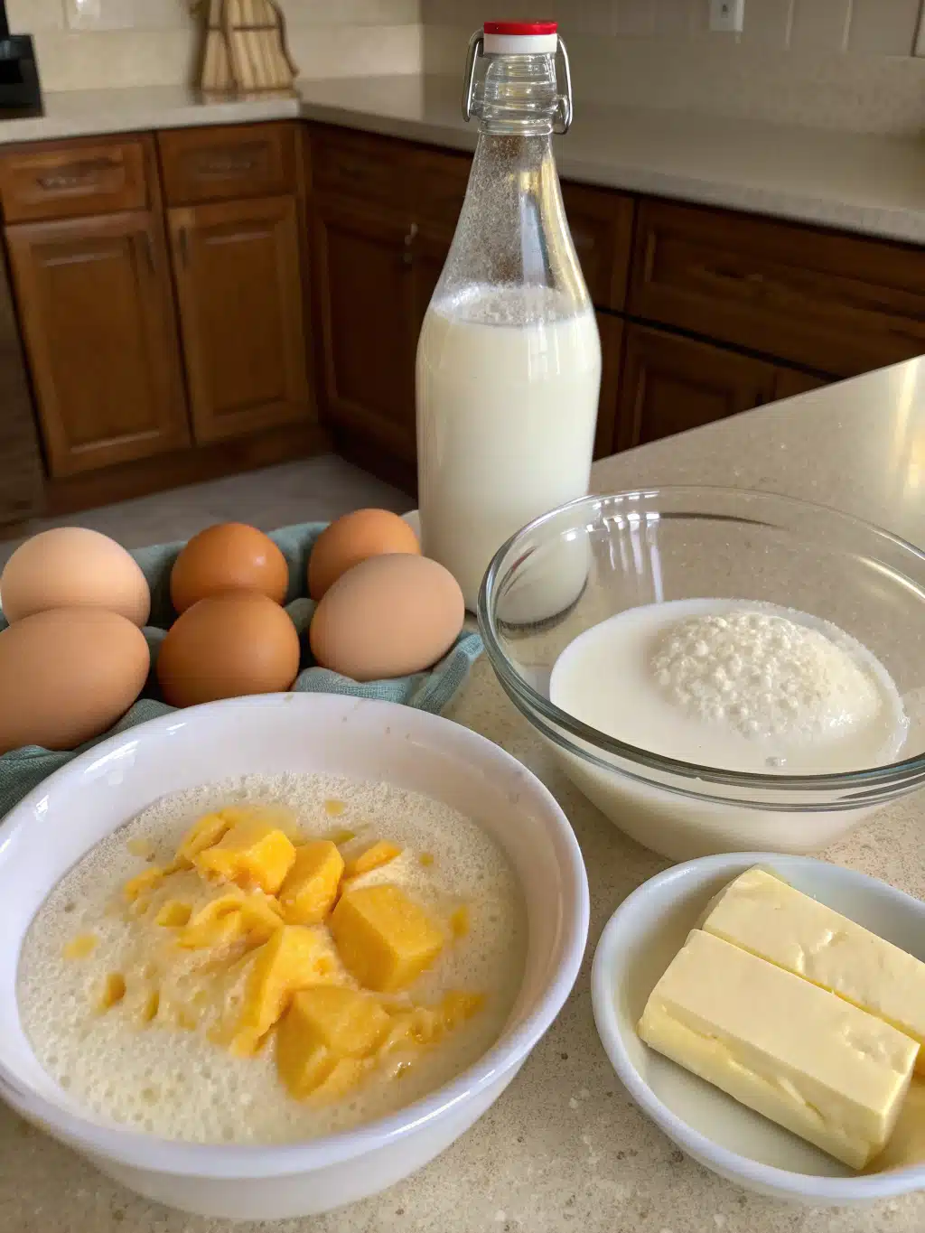Scrambled Pancakes ingredients