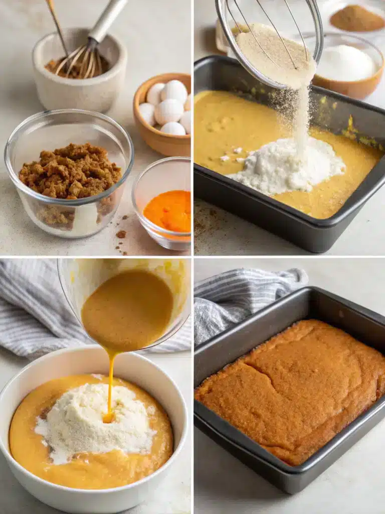 Pumpkin Magic Cake - The Amazing 3-Layer Fall Dessert That Bakes Itself! 6 Pumpkin Magic Cake - The Amazing 3-Layer Fall Dessert That Bakes Itself!