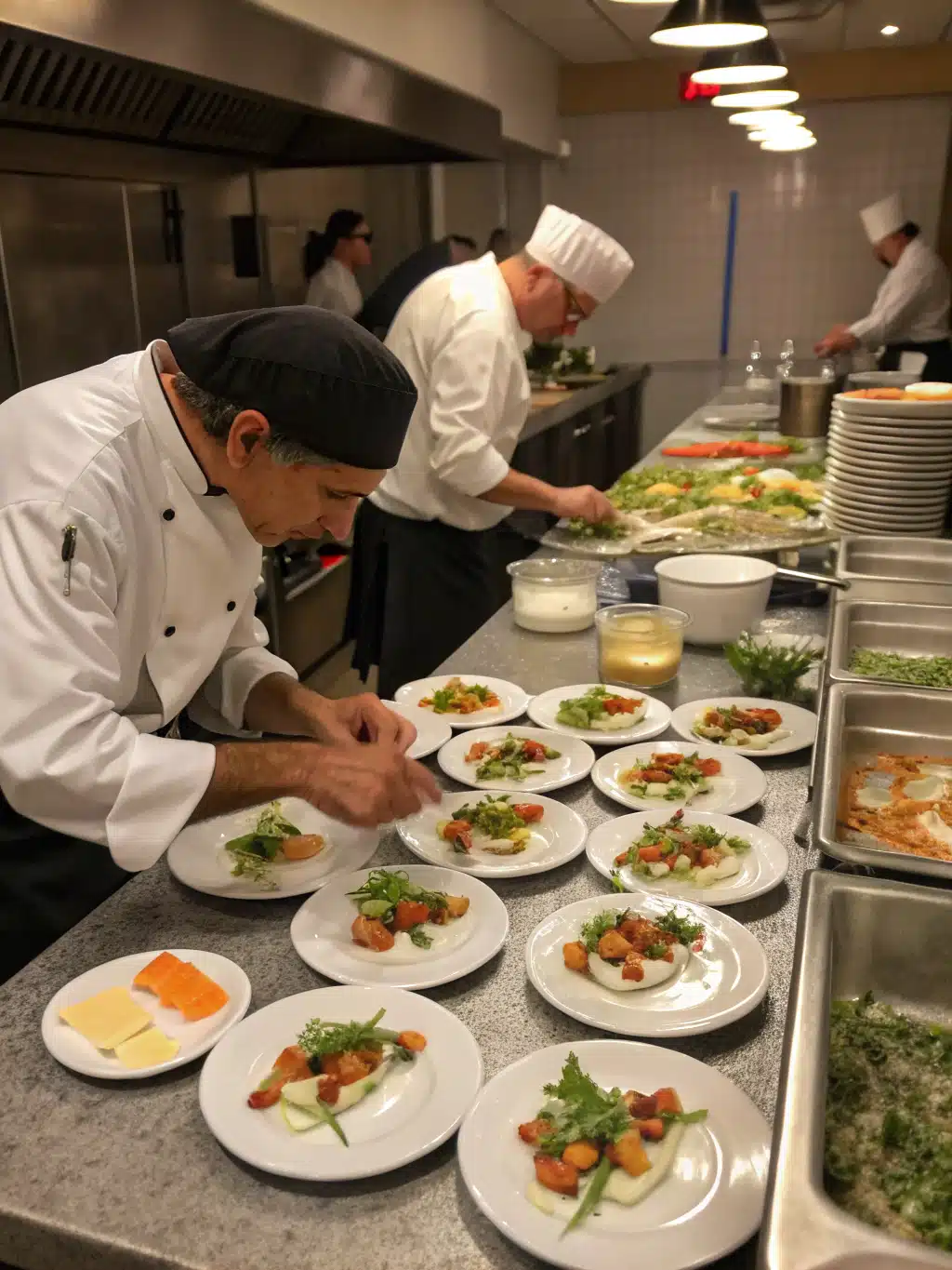Food Flights (Appetizers) preparing steps