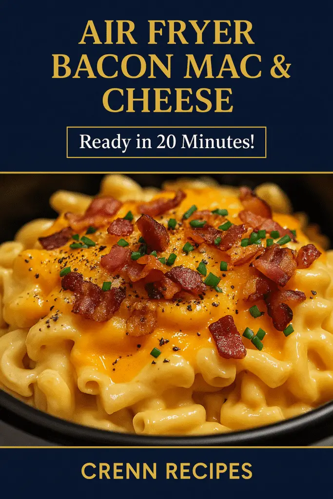 Air Fryer Bacon Mac and Cheese: The Ultimate Comfort Food Revolution