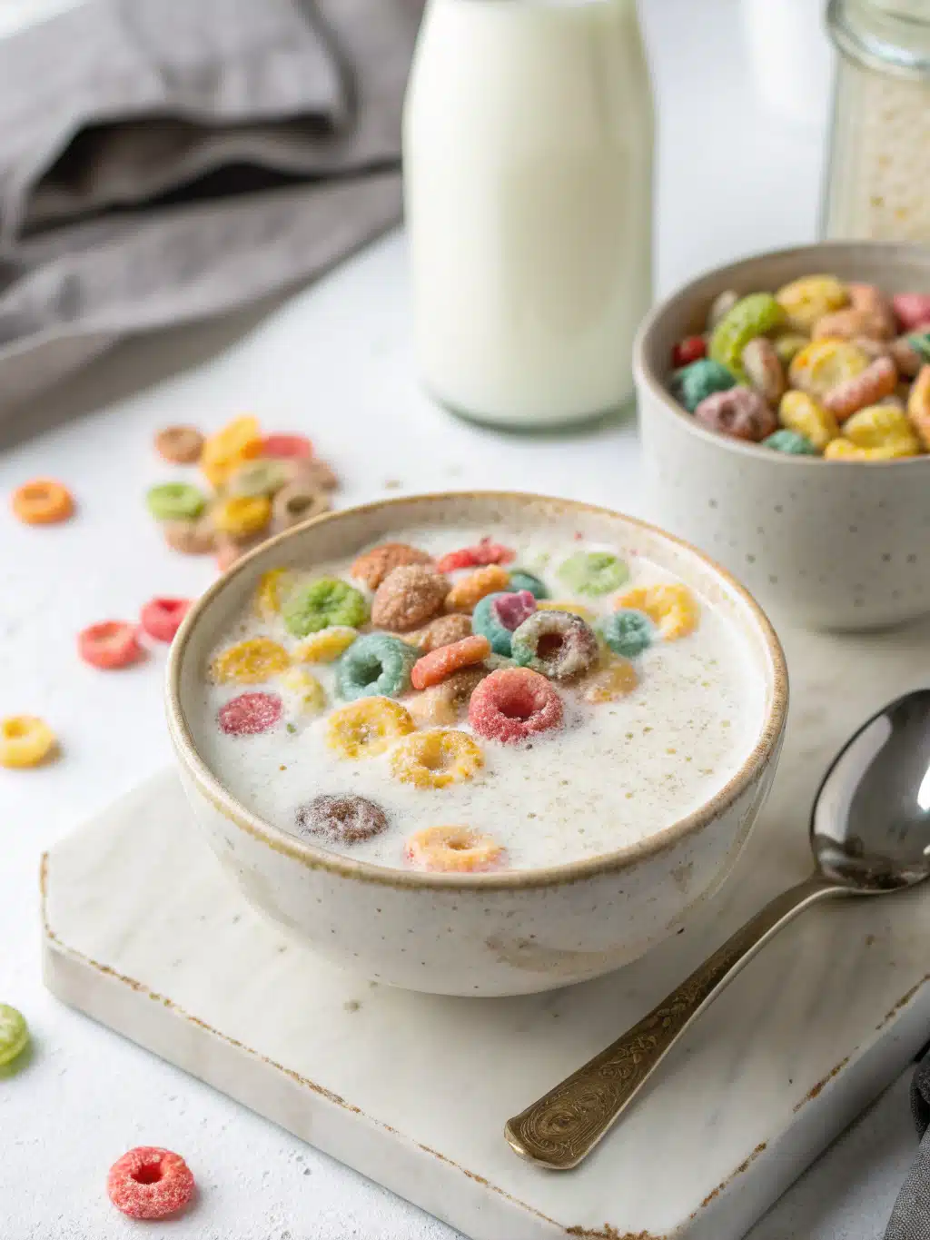 Cereal Milk Latte Recipe - Sweet Childhood Comfort in Every Sip