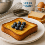 Golden custard toast recipe with crispy edges and creamy center, featuring premium ingredients from CrennRecipes.com