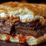 Bloody Mary braised short rib ice cream sandwich recipe featuring premium beef short ribs and artisanal vanilla ice cream