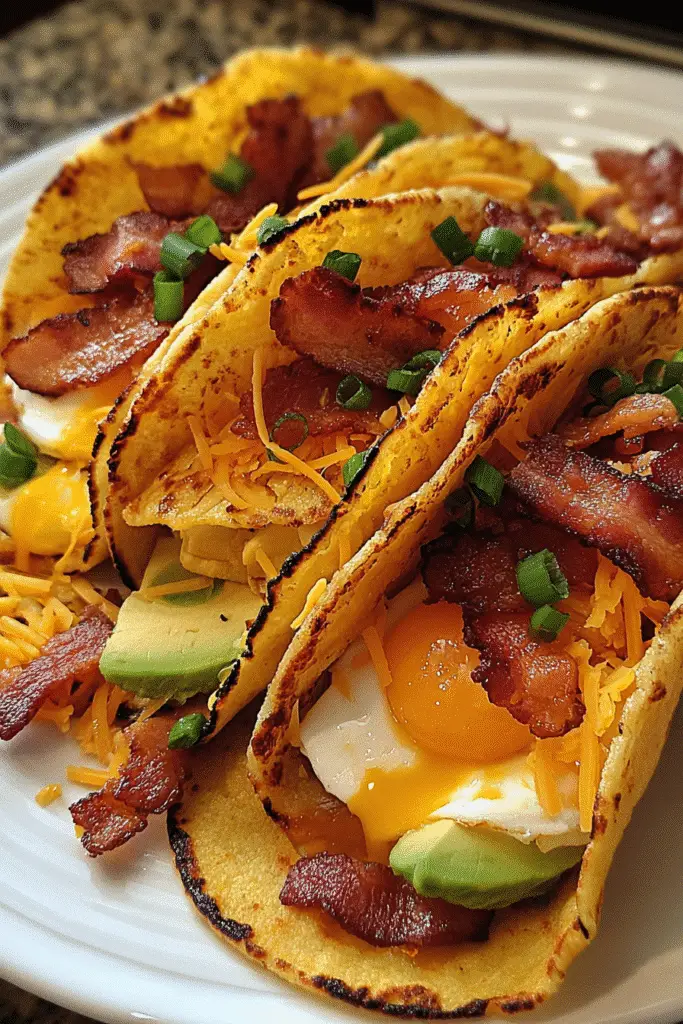 Savory Pancake Tacos with Maple Bacon - Ultimate Breakfast Fusion Recipe