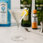 Classic gin martini recipe with Bombay Sapphire gin and Noilly Prat vermouth - CrennRecipes premium cocktail guide