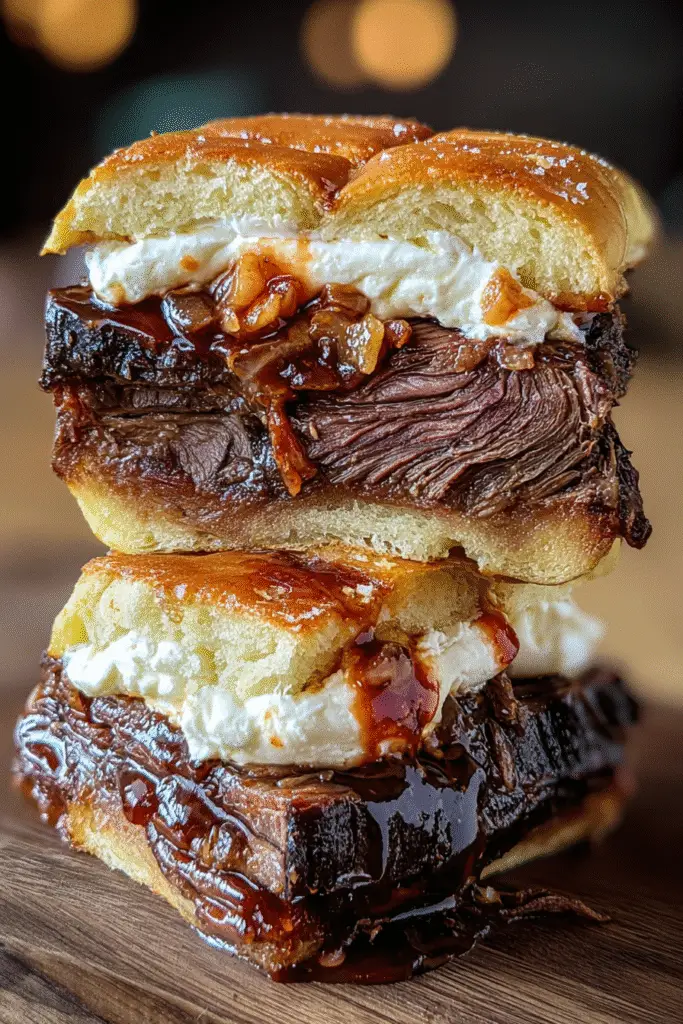 Easy Bloody Mary braised short rib ice cream sandwich tutorial with step-by-step gourmet cooking guide
