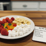 Freeze-dried candy delight on ceramic plate – premium freeze-dried candy mix from CRENNRECIPES