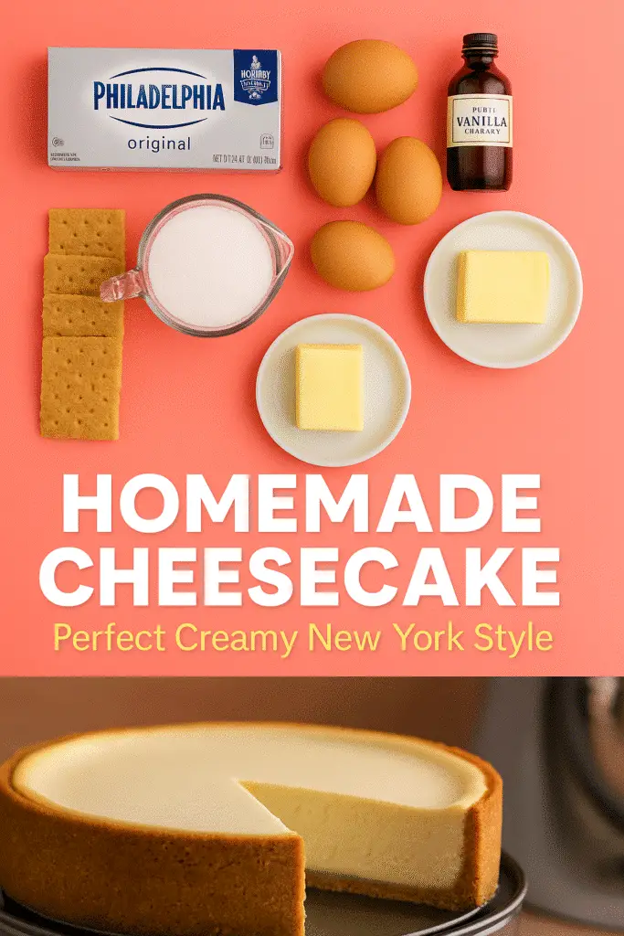 Homemade Cheesecake Recipe: Perfect Creamy New York Style in 7 Easy Steps