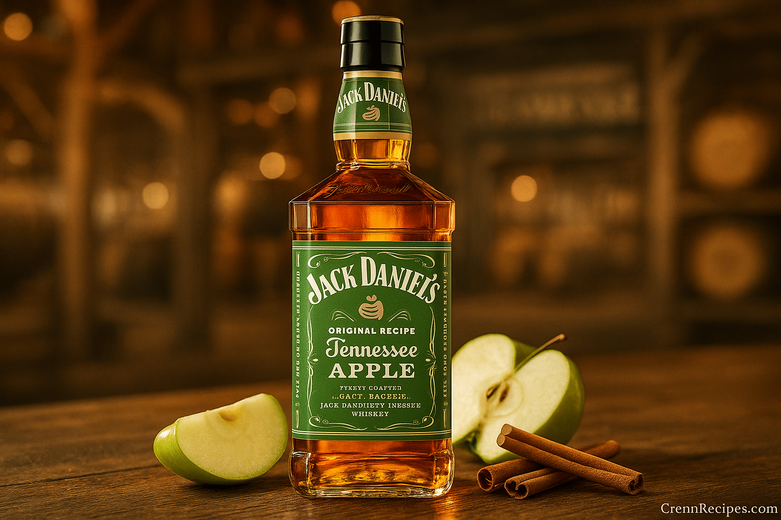 Jack Daniel's Apple whiskey bottle review tasting guide CrennRecipes premium Tennessee whiskey