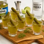 Pickle juice shots recipe with health benefits featuring Vlasic pickles and premium ingredients from CrennRecipes.com