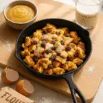Scrambled Pancakes (Kaiserschmarrn) – authentic Austrian treat with caramelized edges and premium ingredients from CrennRecipes.com