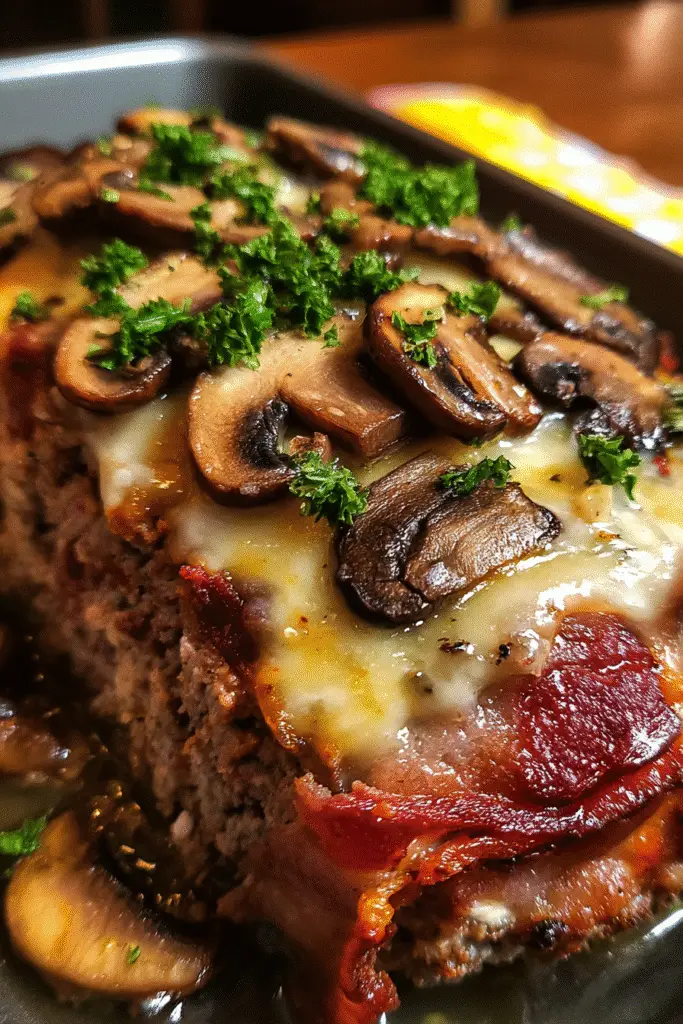 Bacon Wrapped Meatloaf Recipe: Gourmet Twist with Swiss Cheese