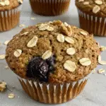 Golden Dawn Oatmeal Muffins healthy breakfast recipe with premium CrennRecipes quality ingredients