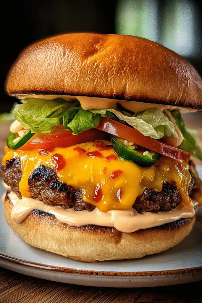 Ultimate Ghost Pepper Queso Smash Burger with step-by-step cooking techniques and premium toppings