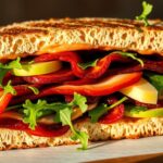 Applewood Smoked Turkey Melt with Cranberry Whiskey Glaze