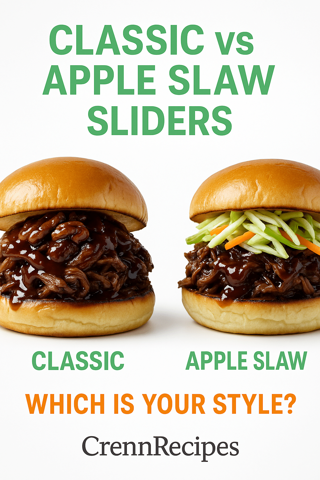 Classic vs Apple Slaw Sliders - gourmet-appetizers comparison guide