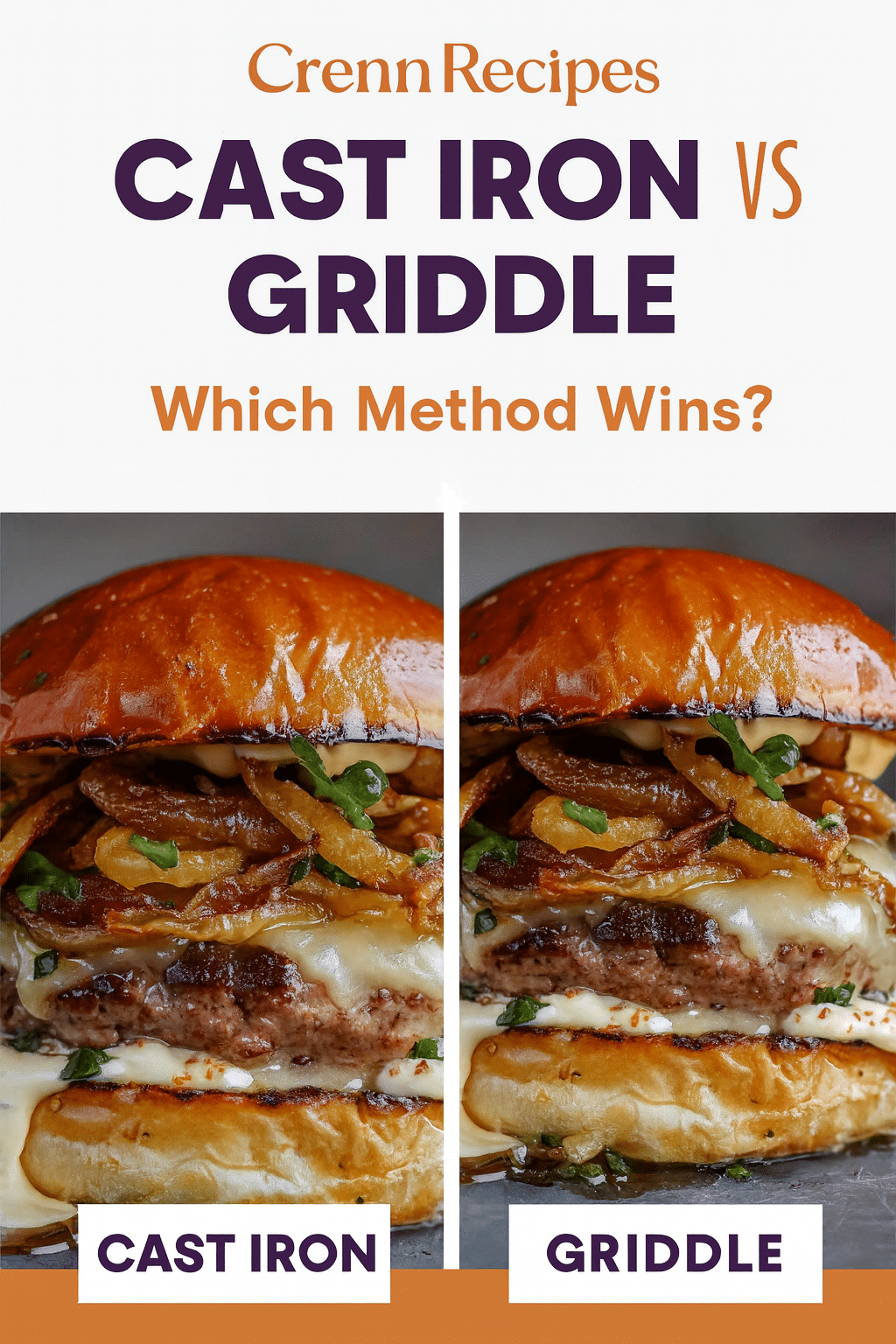 Cast Iron vs Griddle Smash Burger - elegant-entrees comparison guide