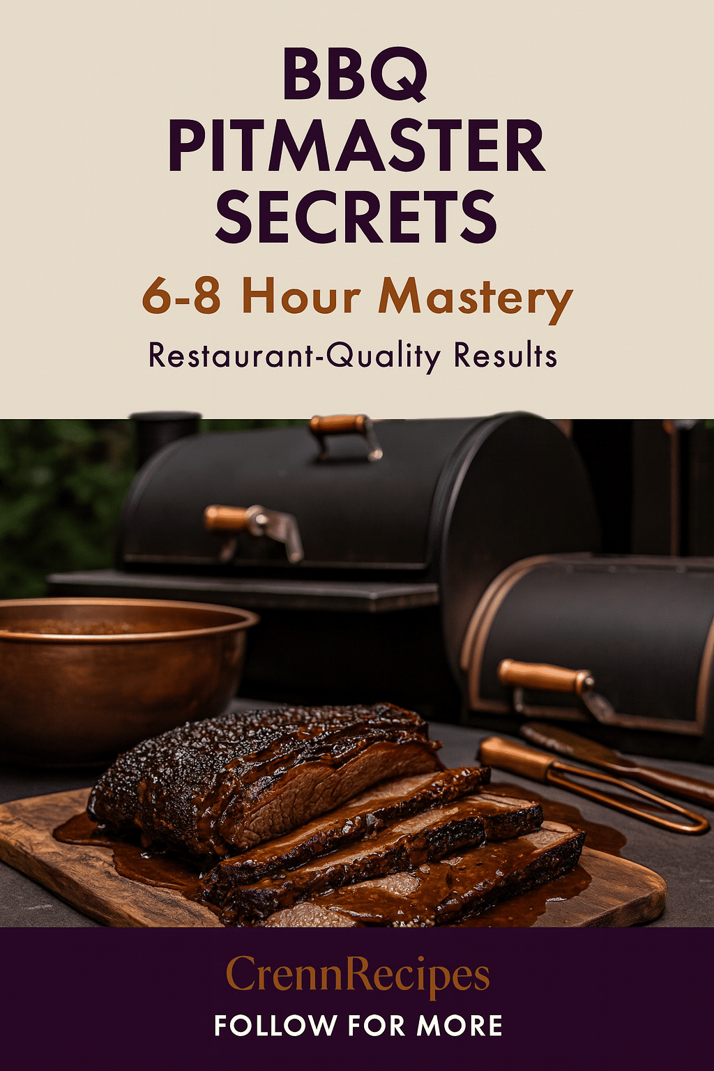 CrennRecipes brand authority - BBQ pitmaster secrets culinary expertise