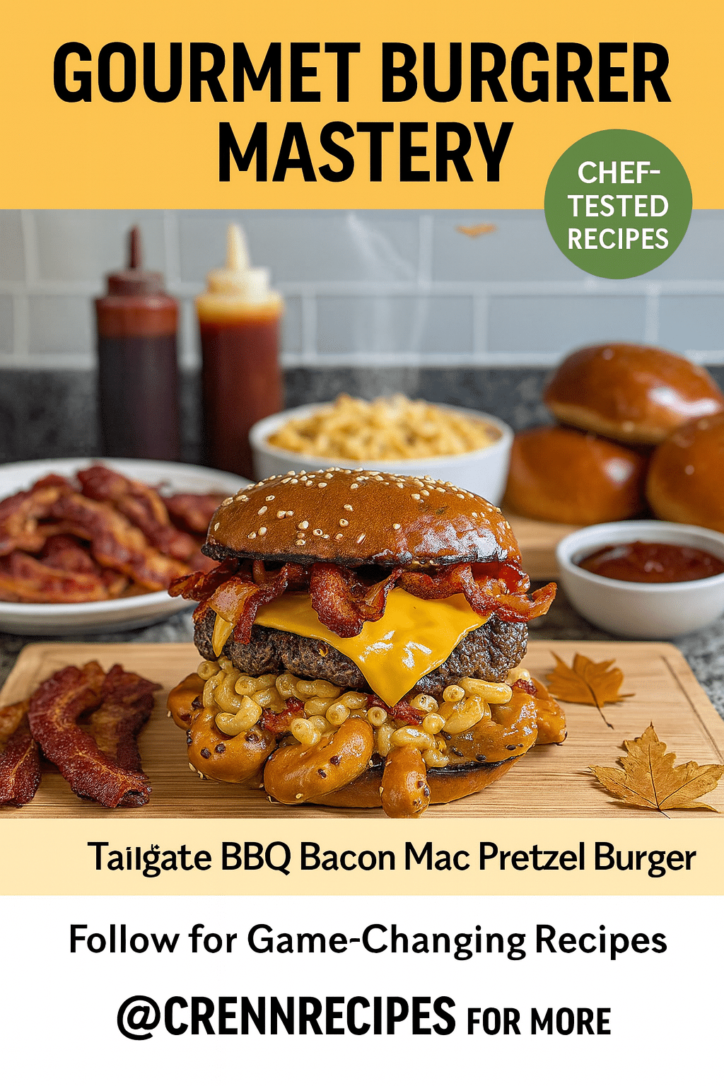CrennRecipes brand authority - Master the Art of Gourmet Burgers culinary expertise