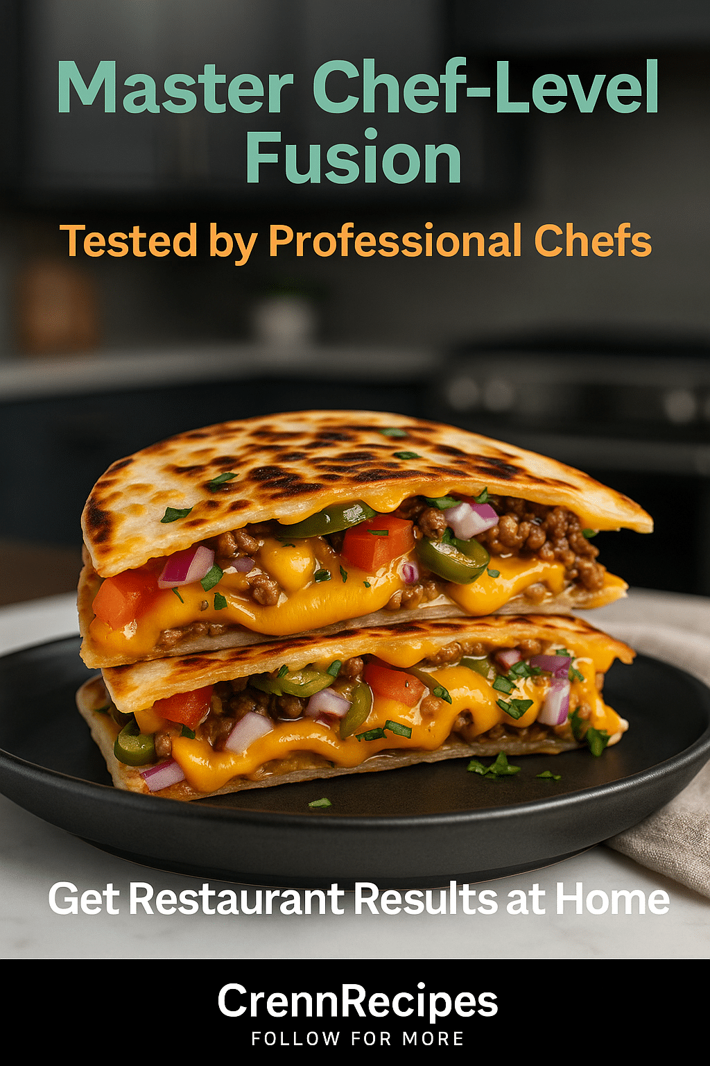 CrennRecipes brand authority - Master Chef-Level Burger Fusion Techniques culinary expertise