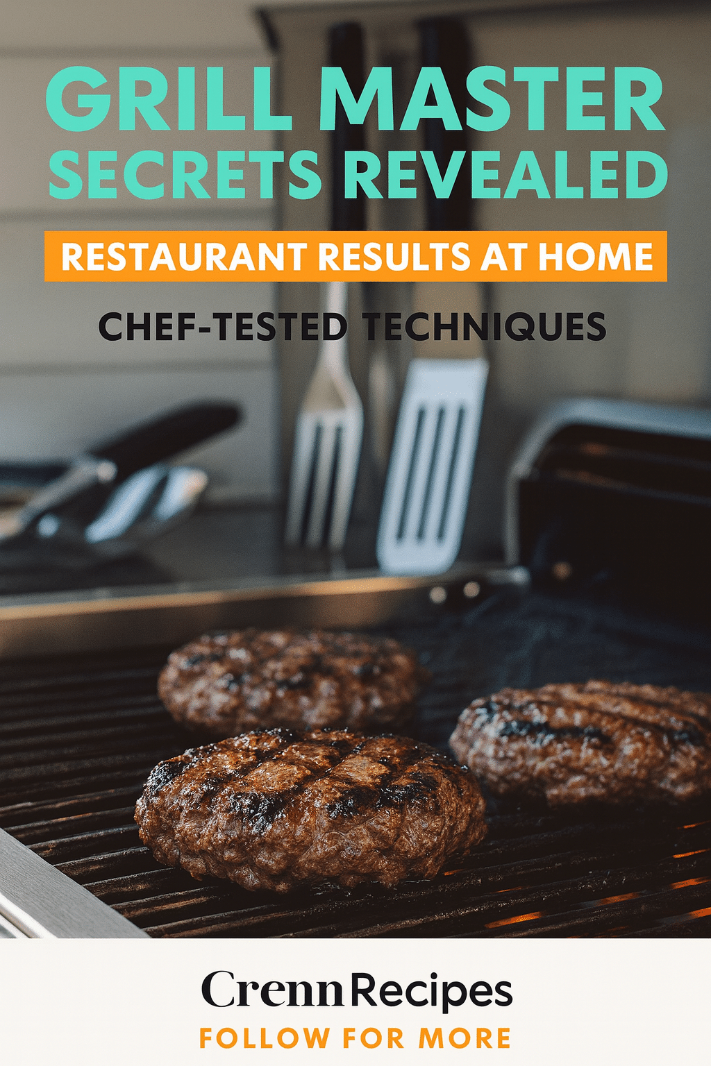 CrennRecipes brand authority - Grill Master Secrets culinary expertise