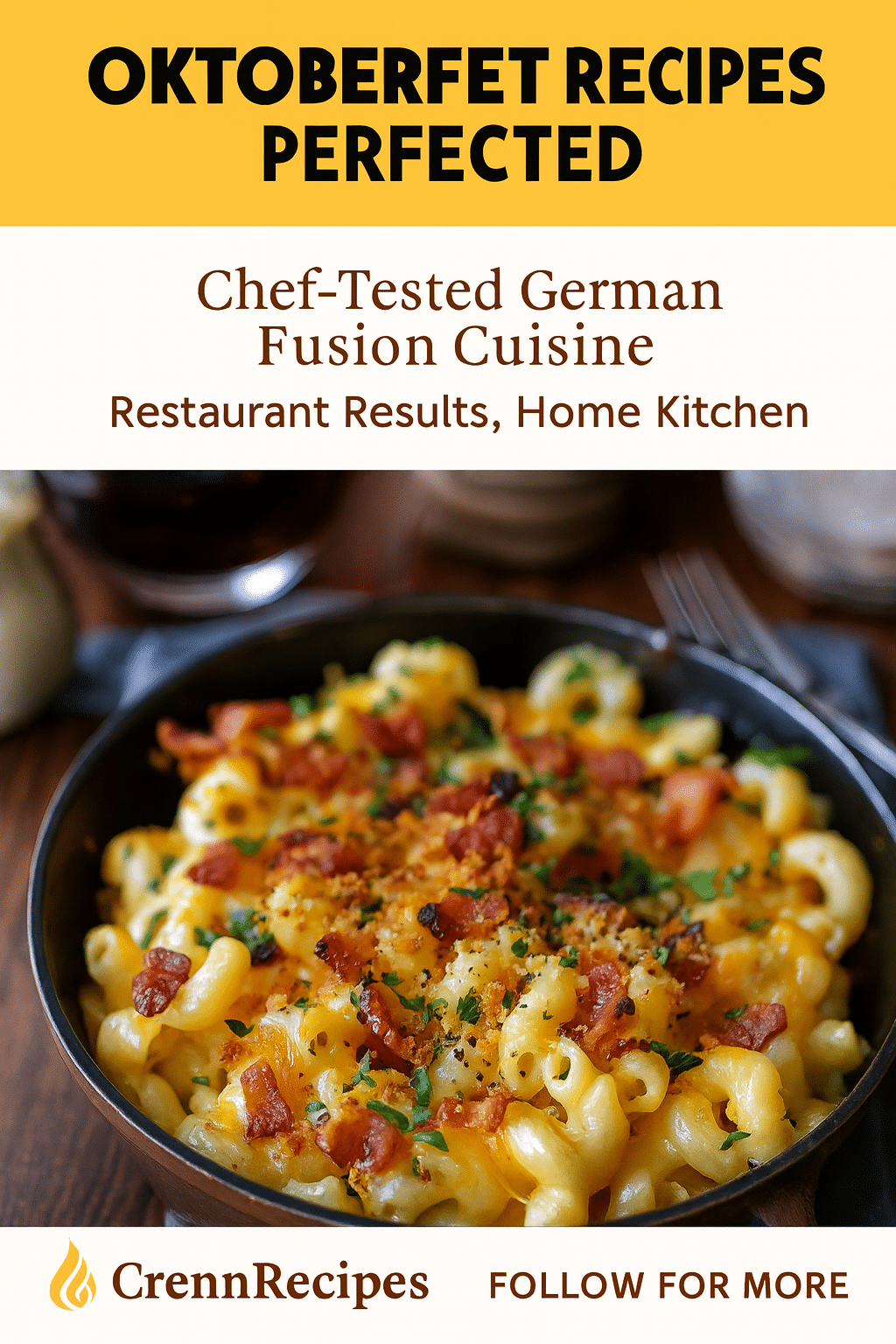 CrennRecipes brand authority - Master German-Inspired Comfort Food culinary expertise