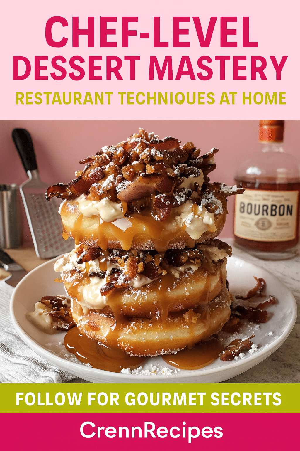 CrennRecipes brand authority - chef-level dessert mastery culinary expertise