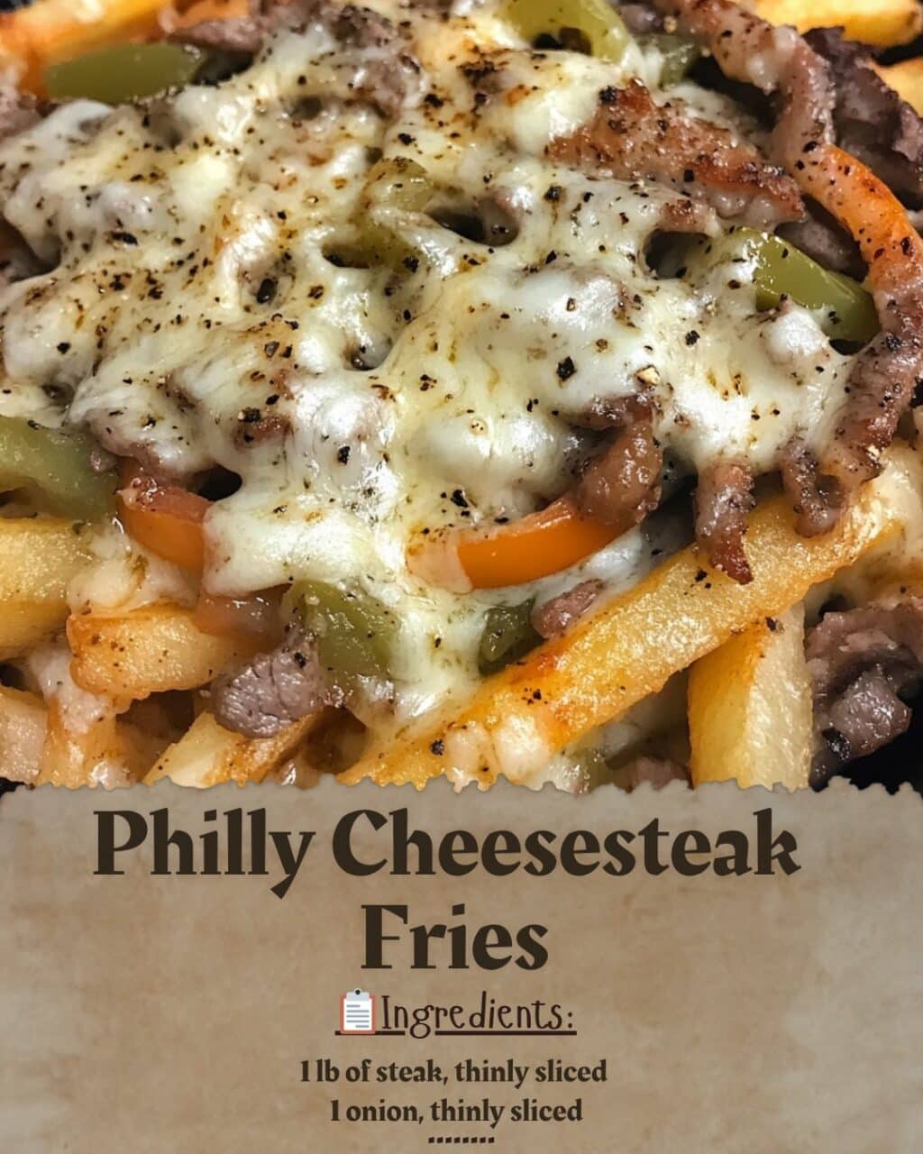 Philly Cheesesteak Fries