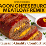 Bacon cheeseburger meatloaf recipe - CrennRecipes elegant entrees comfort food